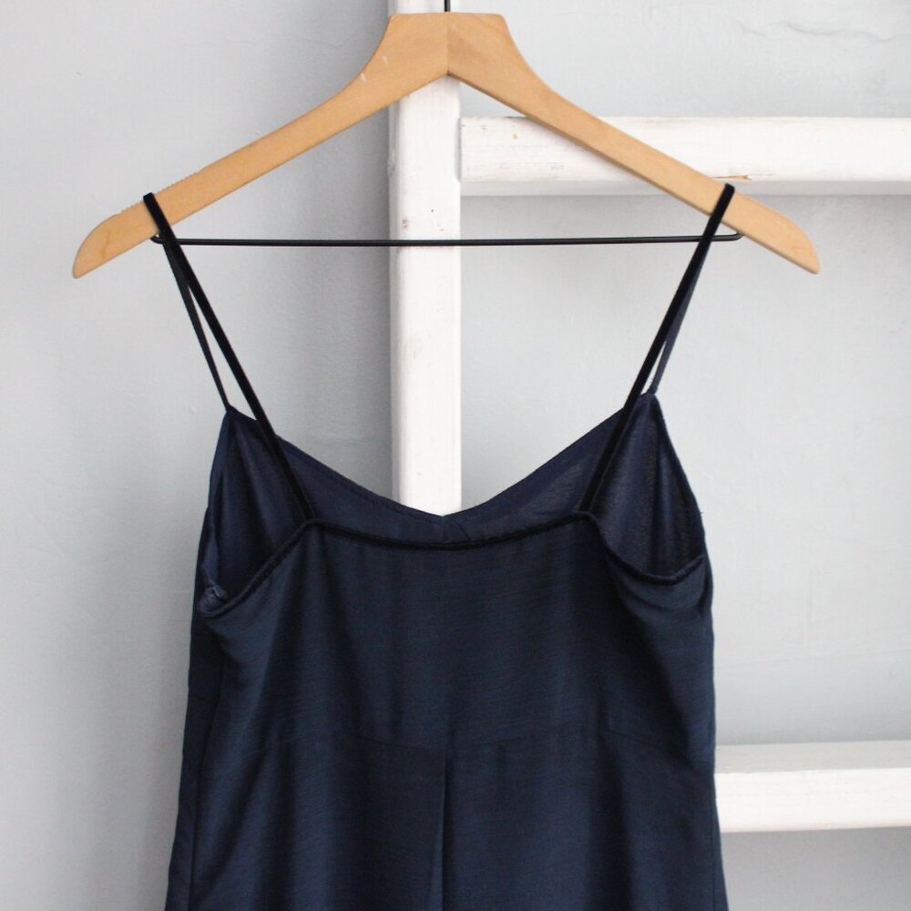Esprit De Corp VTG 90s Y2K Blue Ombre Gradient Spaghetti Strap Maxi Dress sz XS - Picture 5 of 8